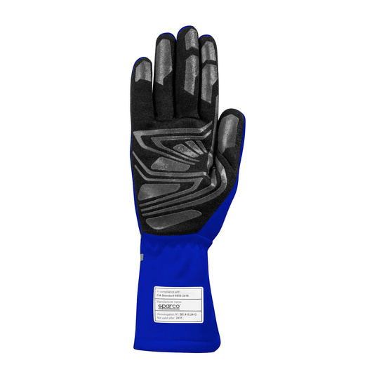 Gants Sparco Land+ MY25 bleus (FIA)