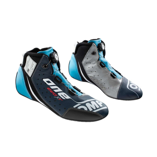 OMP One EVO X R Racing Shoes Blue (FIA)