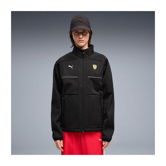 2026 Scuderia Ferrari F1 Logo Softshell Jacket Black