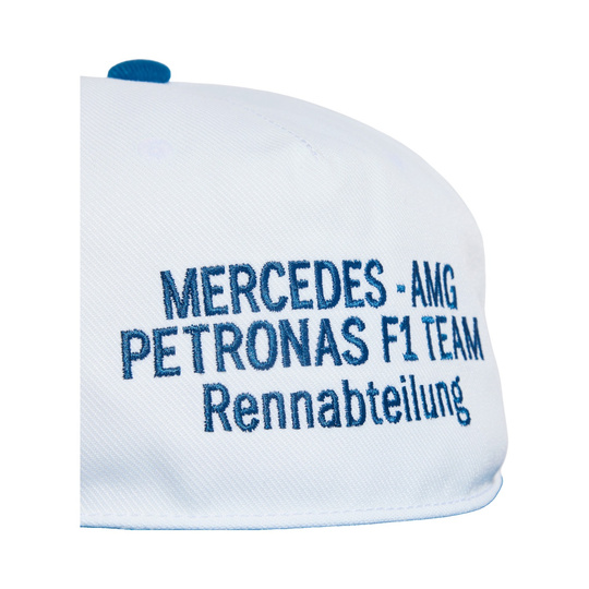 Gorra de visera plana Mercedes AMG F1 Blue Wonder 2026