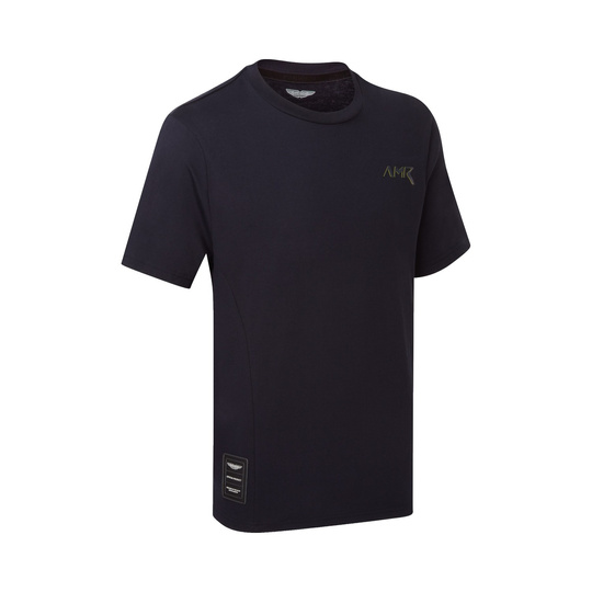 2026 Aston Martin Racing AMR Logo T-shirt Navy Blue