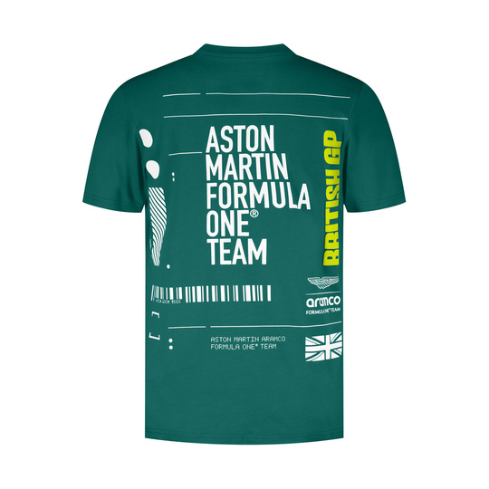2025 Aston Martin Aramco F1 Mens British GP T-Shirt