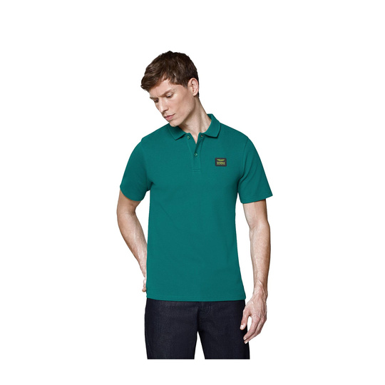 Polo hombre Tech Waffle Verde Aston Martin F1 2025