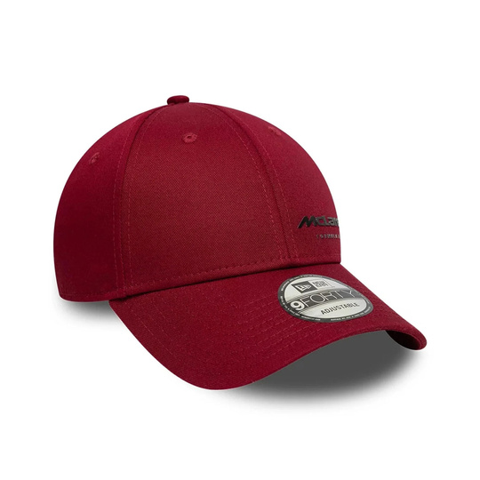 2025 McLaren F1 UK Mens Essentials baseball cap dark red
