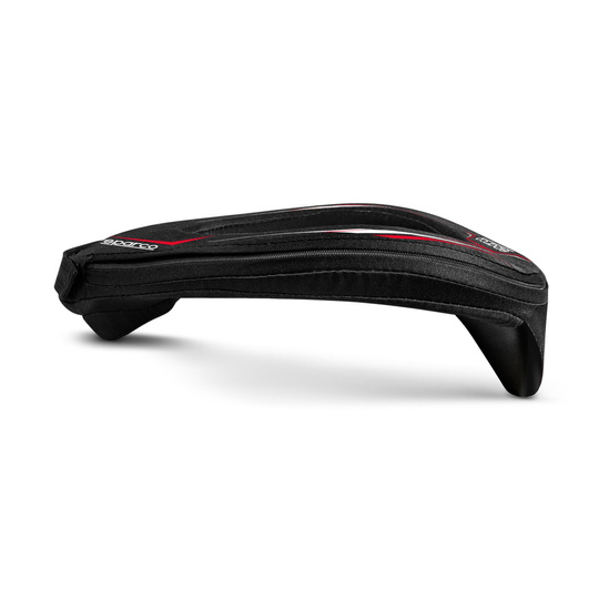 Cuello de karting para niños Sparco K-Ring negro-rojo