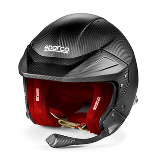 Sparco Italy Flux RJ-i CARBON Helmet Red (FIA)