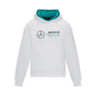  Women's Hoodie Oversize White Mercedes AMG F1