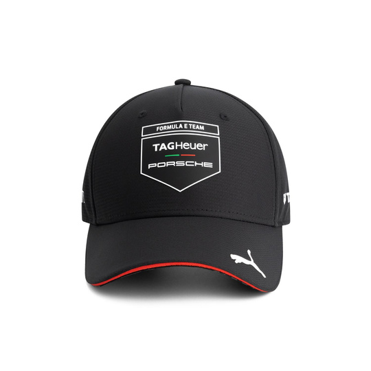 2025 Porsche Motorsport Men's TAG Heuer Black Baseball Cap