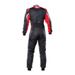 OMP Italy TECNICA EVO MY21 Racing Suit Black-Red (FIA homologation)