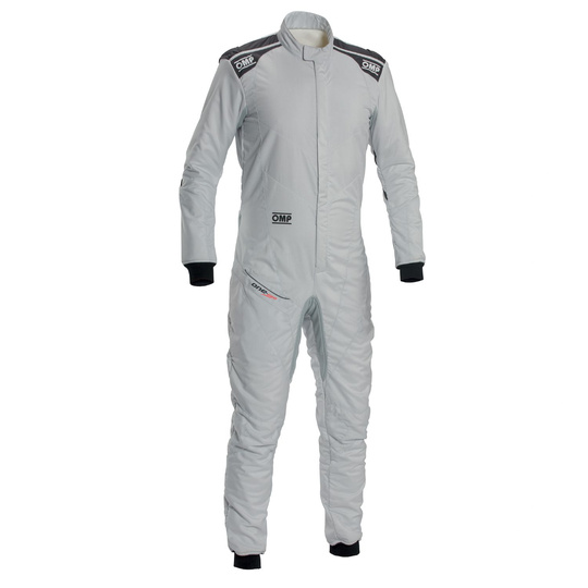 Combinaison OMP ONE EVO AIR argentée/grise (FIA)