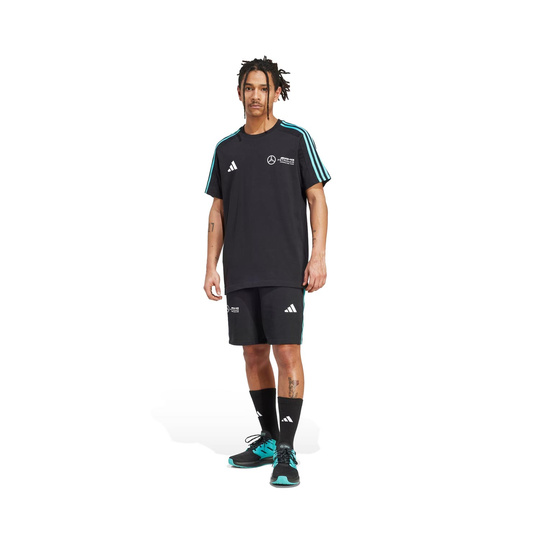 2025 Mercedes AMG Petronas F1 Mens DNA Logo T-shirt black