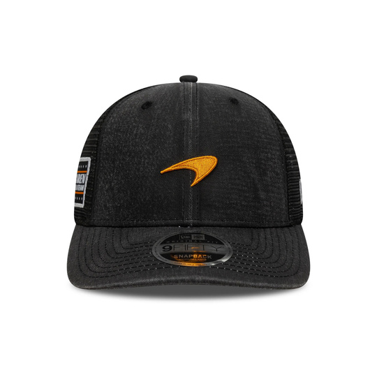 2025 McLaren F1 UK Mens Washed Baseball Cap black