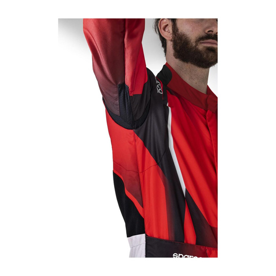Sparco Prime K Kids Karting Suit Black/Red (FIA)