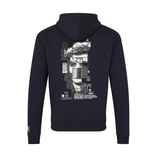 2026 Red Bull Racing F1 MV Pixel Back Graphic Hoodie