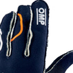 Gants OMP One-S MY20 bleu marine (FIA)