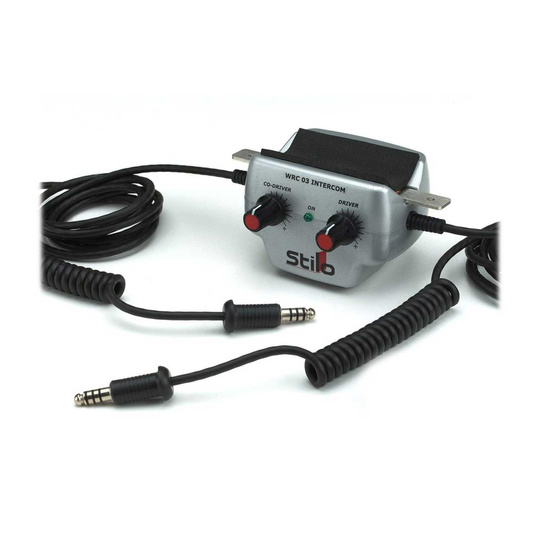Amplificador de intercomunicación Stilo WRC 03