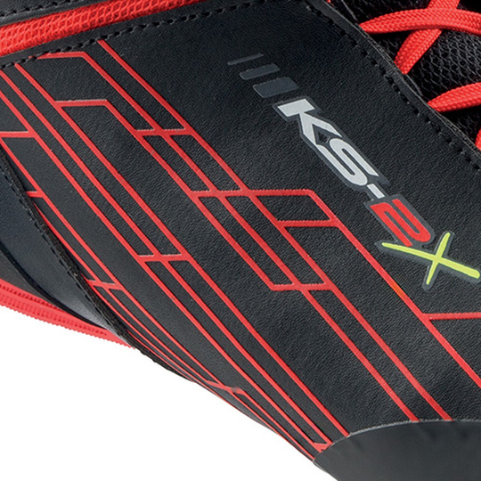 Botas OMP KS-2X negras/rojas (FIA)