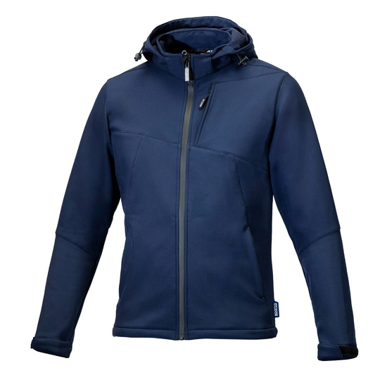 Veste softshell Sparco Grit bleu marine