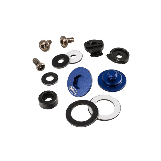 Bell Europe helmets visor pivot kit SE06/SE07 blue