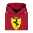 2025 Scuderia Ferrari F1 Kids Hoodie Shield red