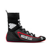 Chaussures Sparco X-Light+ noires/rouges (FIA)