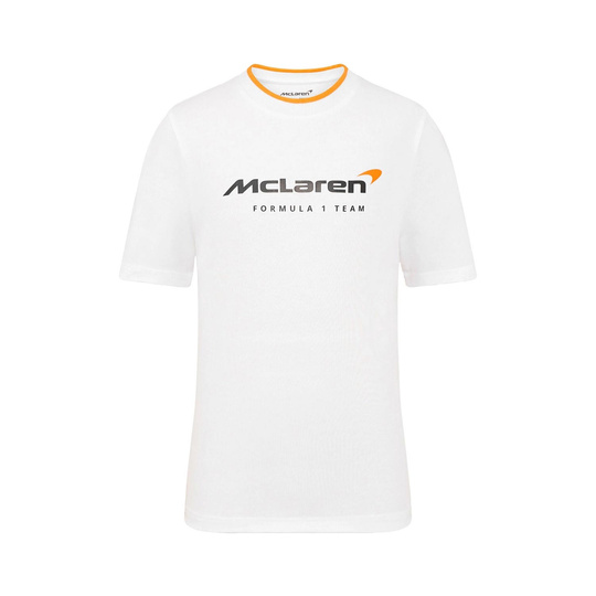 McLaren F1 UK Kids Essential T-Shirt white
