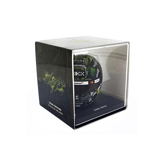 2025 McLaren F1 1:5 Lando Norris helmet Bahrain Tests