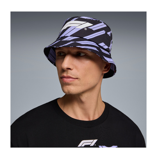 2026 Formula 1 Track Graphic Bucket Hat Purple