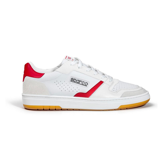 Chaussures Sparco S-Urban blanches/rouges