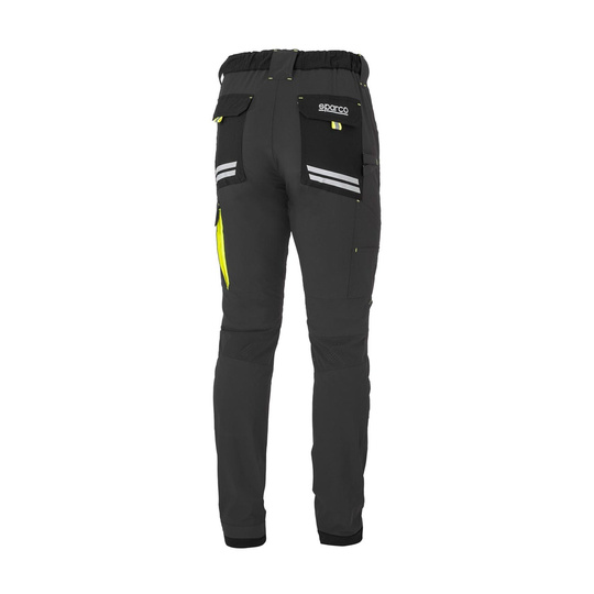 Sparco Italy Light TECH mechanic trousers grey-yellow