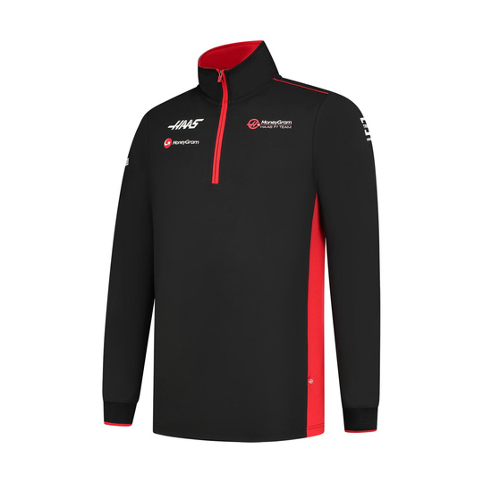  Haas USA F1 Men's Half Zip Team Sweatshirt 