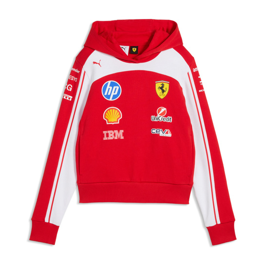 Sudadera con capucha Team mujer Scuderia Ferrari F1 2026