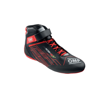 OMP KS-2X Racing Shoes Black-Red (FIA)