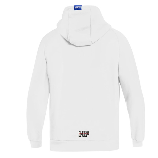 Sudadera con capucha Sparco Lancia HF Gr 4 blanca