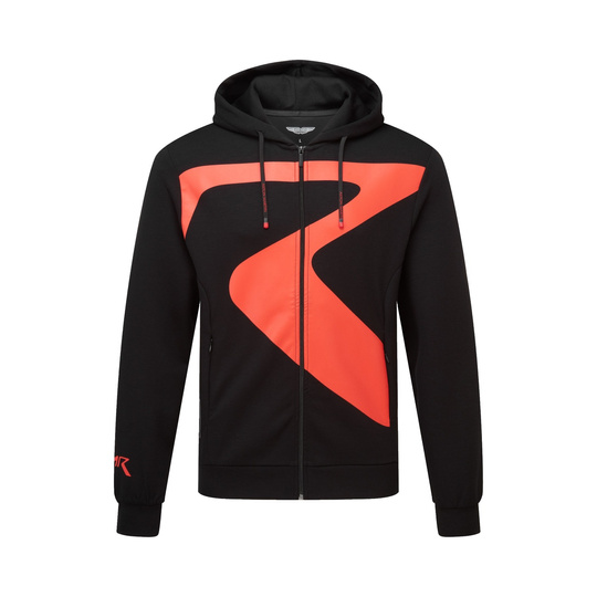 2026 Aston Martin Racing AMR Graphic Zip-Up Hoodie Black