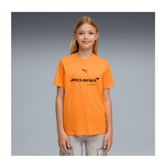 2026 McLaren F1 Kids Large Logo T-shirt Orange