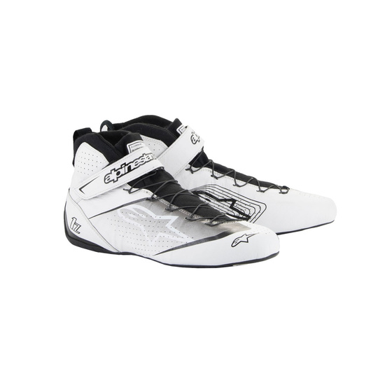 Botas Alpinestars Tech-1 Z V3 blancas/negras (FIA)