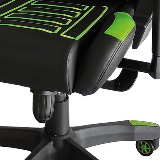 Fauteuil de bureau OMP GS-X noir/vert