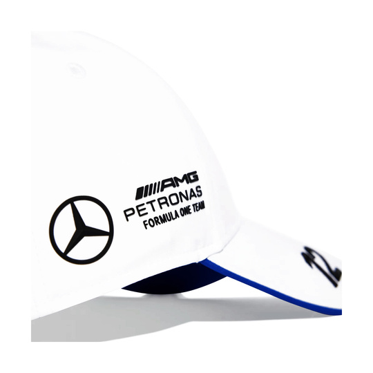 2025 Mercedes AMG Petronas F1 Mens Antonelli Baseball Cap white