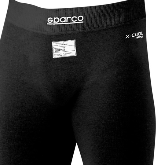 Pantalón interior largo Sparco RW-11 EVO negro (FIA)