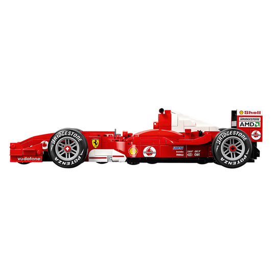 Voiture miniature LEGO Icons Michael Schumacher Ferrari F2004
