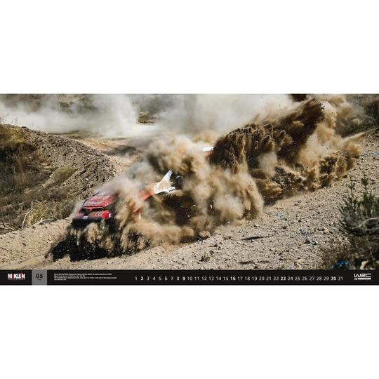 2027 McKlein Rally The Wider View Wall Calendar