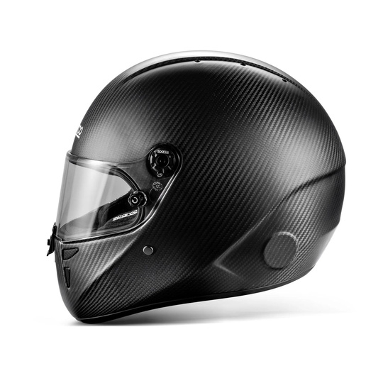 Sparco Stealth KF Carbon Helmet Black (FIA)
