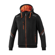 Sparco Italy TECH Hooded Sweatshirt black-orange