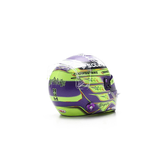 Miniature 1:5 Casque Lewis Hamilton British GP Mercedes AMG F1