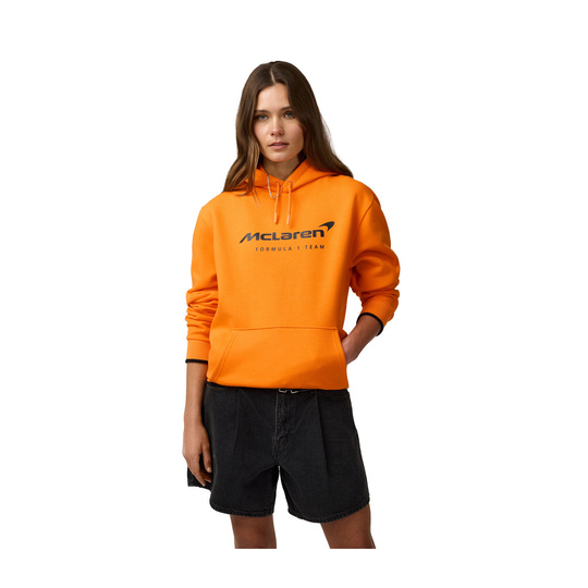 2025 McLaren F1 UK Mens Essentials Hoodie orange