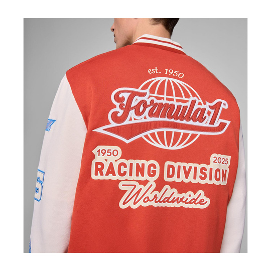  2025 Formula 1 Puma Men's Heritage Versity Jacket