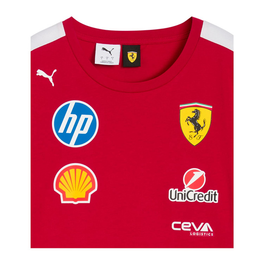 Camiseta de hombre Team Scuderia Ferrari F1 2025