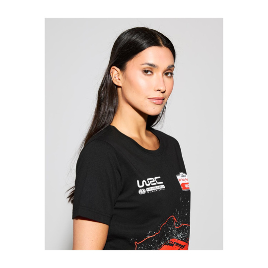 T-shirt Rally Poland WRC Map femme