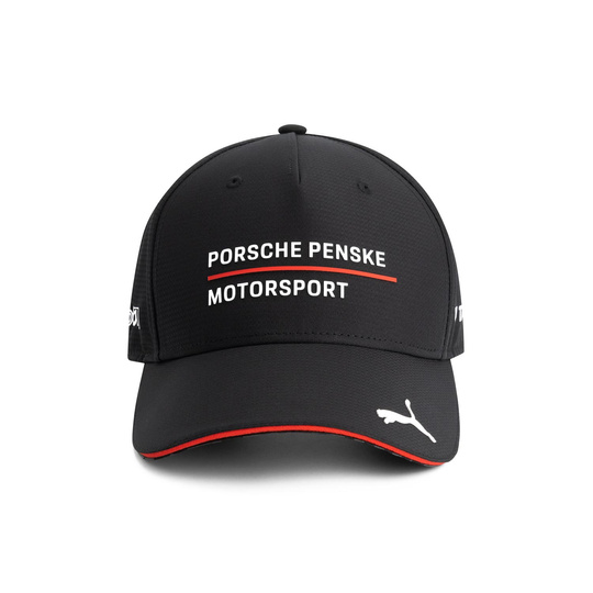 2025 Porsche Motorsport Men's Black Penske Baseball Cap